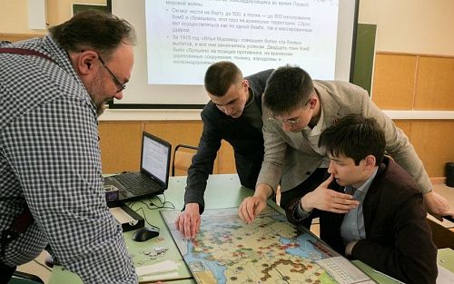 Маёвцы приняли участие в игре-реконструкции Великой Отечественной войне