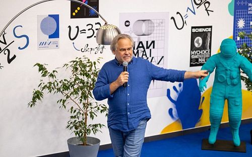 Евгений Касперский на площадке Event-центра МАИ