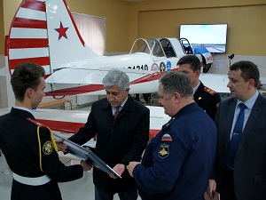 Михаил Погосян посетил Первый Московский кадетский корпус