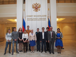 Студенческая делегация МАИ встретилась с сенатором Совета Федерации от Севастополя