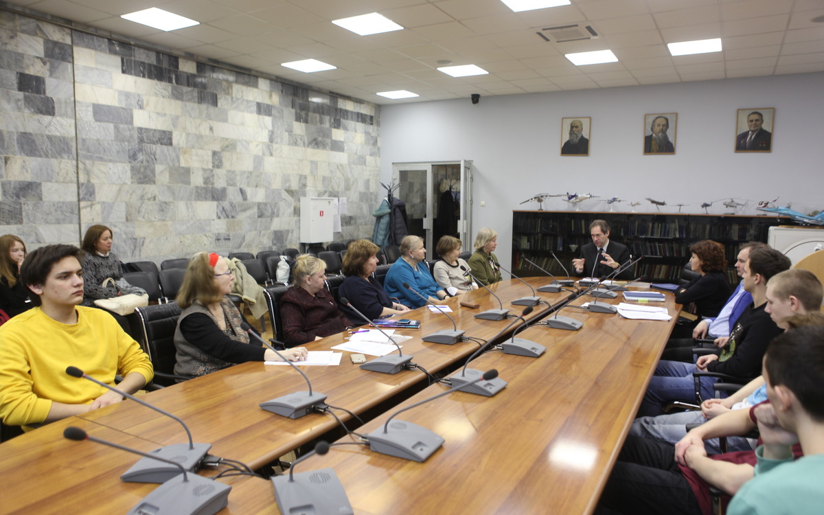 Заседание Пушкинского общества МАИ, посвящённое памяти великого поэта