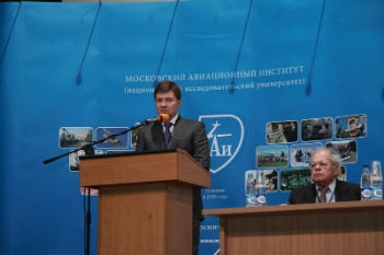Открытие 12-й Международной конференции «Авиация и космонавтика»