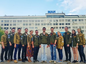 Маёвский студенческий строительный отряд «Взлёт» отправился на работу в Калининград