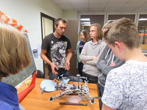 Школьники готовятся в МАИ к образовательному конкурсу 3D Бум 