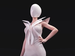 МАИ представил на Geek Picnic 3D-платье