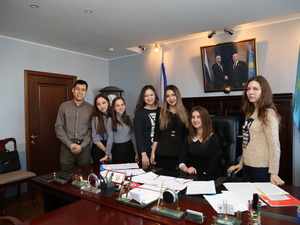 Студенты филиала «Восход» МАИ побывали в Администрации города Байконур