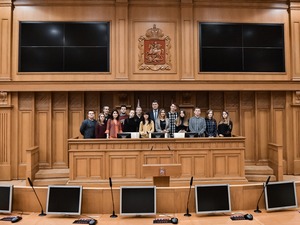 Студенты филиала «Стрела» МАИ посетили Парламентский урок в Мособлдуме 