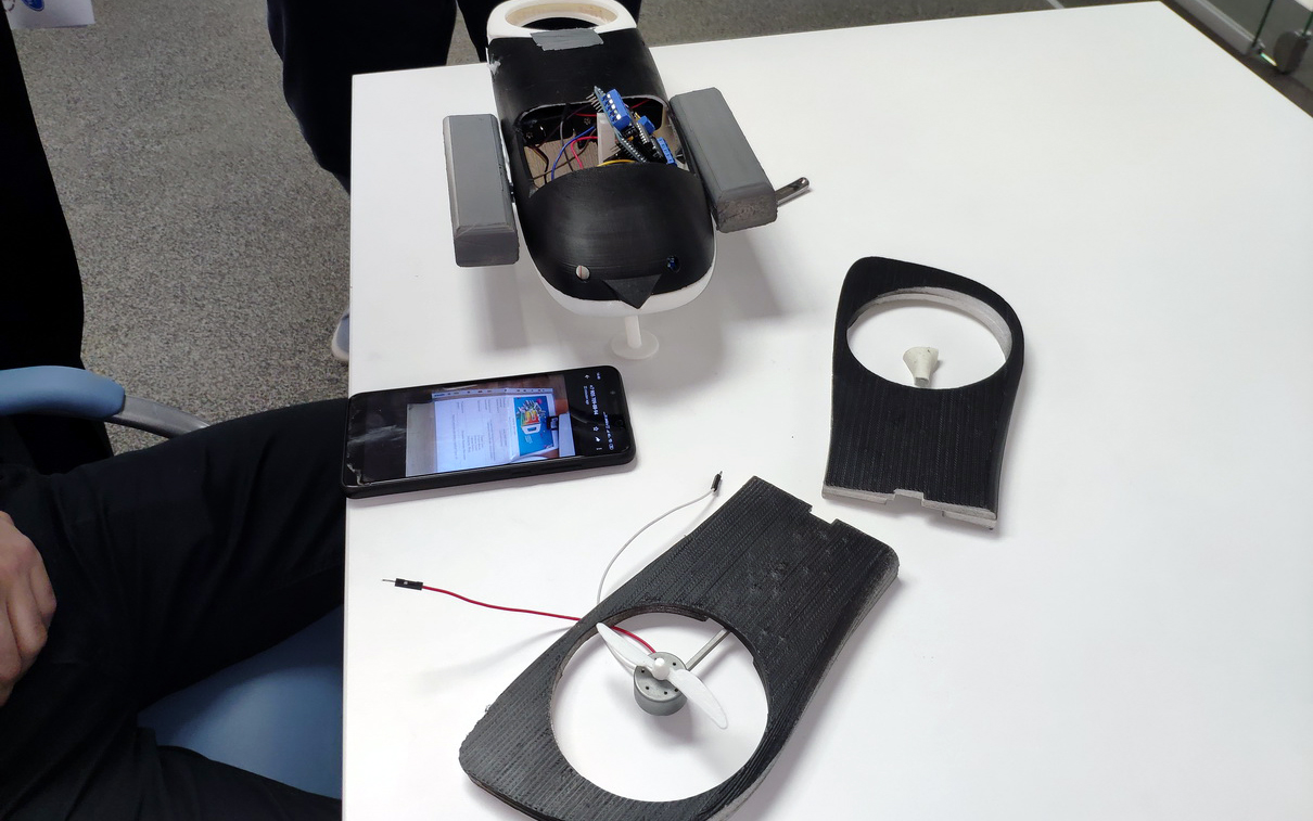Сотрудники ЦТПО МАИ провели мастер-класс «Гибридные беспилотники на 3D принтере»