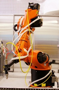 Роботизированный комплекс лазерной резки и сварки 