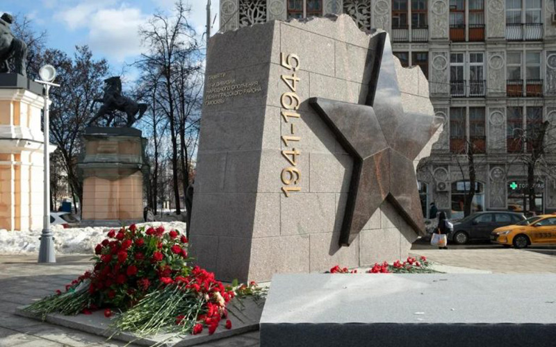 МАИ принял участие в открытии памятника 18-й дивизии Московского народного ополчения