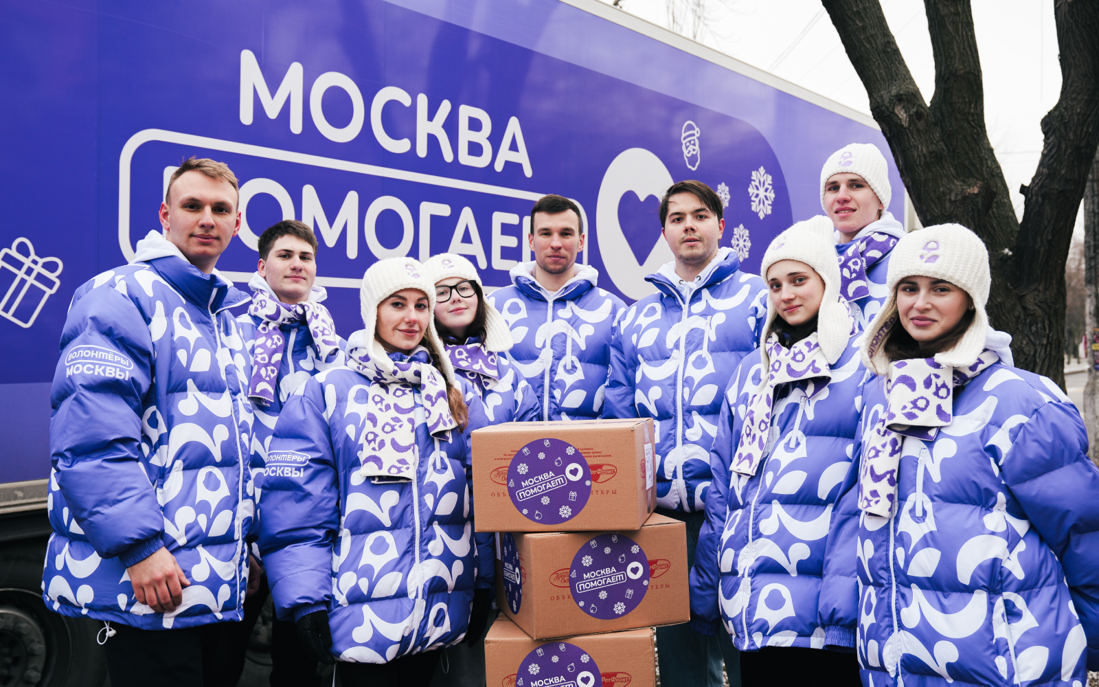 Маёвцы поздравили участников СВО с Новым годом