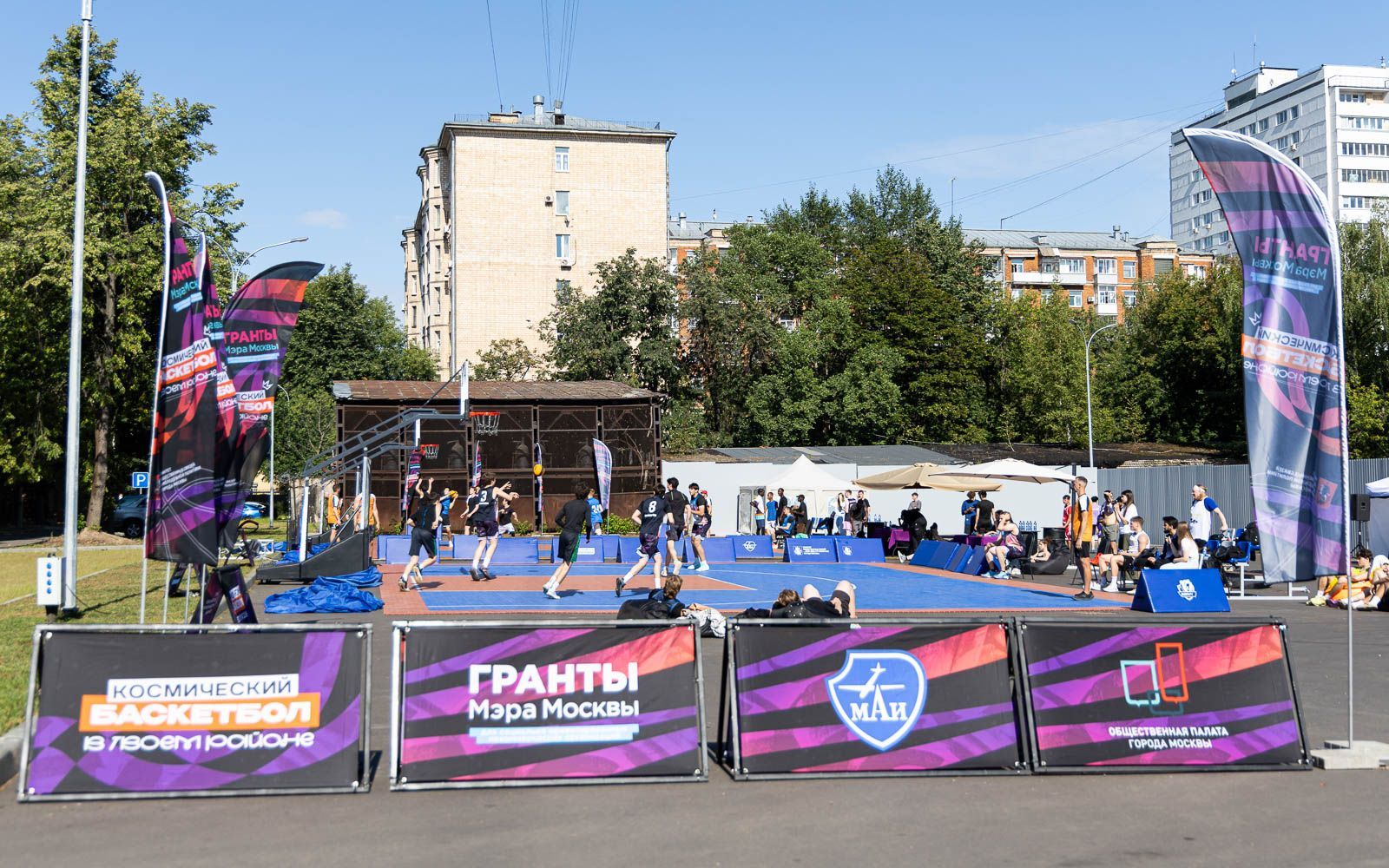 В МАИ дали старт новому сезону проекта «Космический баскетбол в твоём районе»