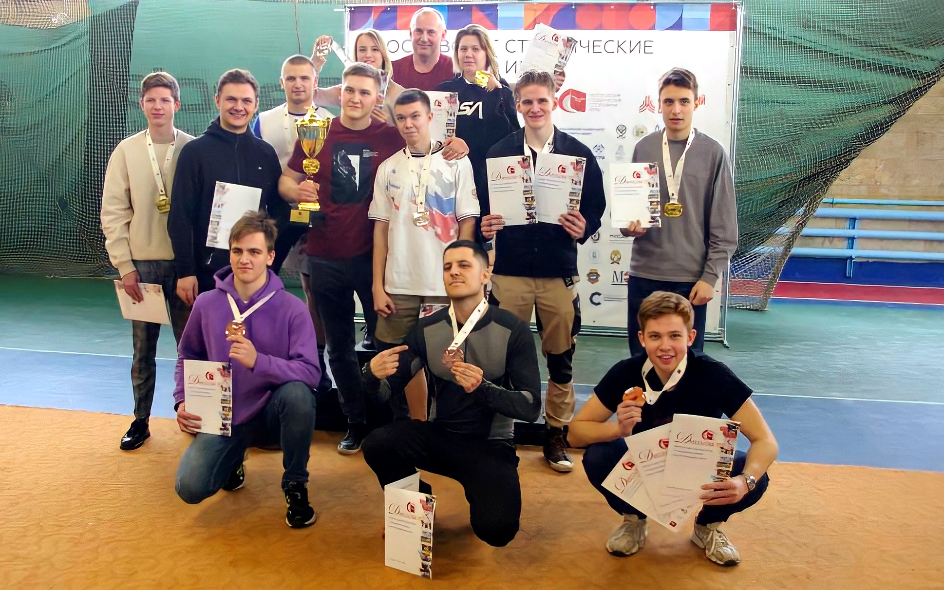 Команда МАИ – чемпион Московских студенческих спортивных игр по гиревому спорту