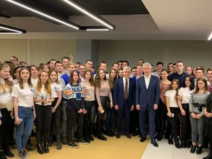 Мэр Москвы встретился со студентами МАИ 