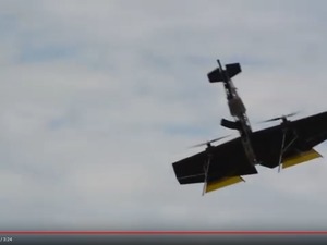 Испытания разработанного в МАИ летающего карабина: видео