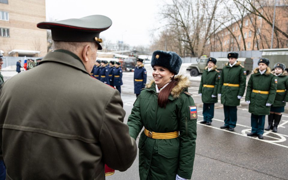 Первое офицерское звание получили более 30 выпускников ВУЦ при МАИ