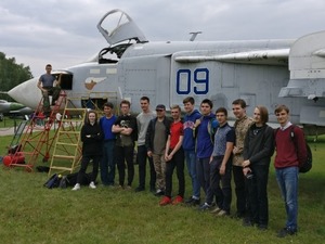 Студенты-целевики МАИ посетили Центральный музей ВВС в Монино