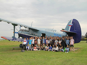Лётная практика для студентов Международной аэрокосмической школы МАИ прошла в Алферьеве