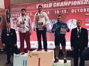Маёвец завоевал две золотые медали на Чемпионате мира по гиревому спорту среди юниоров