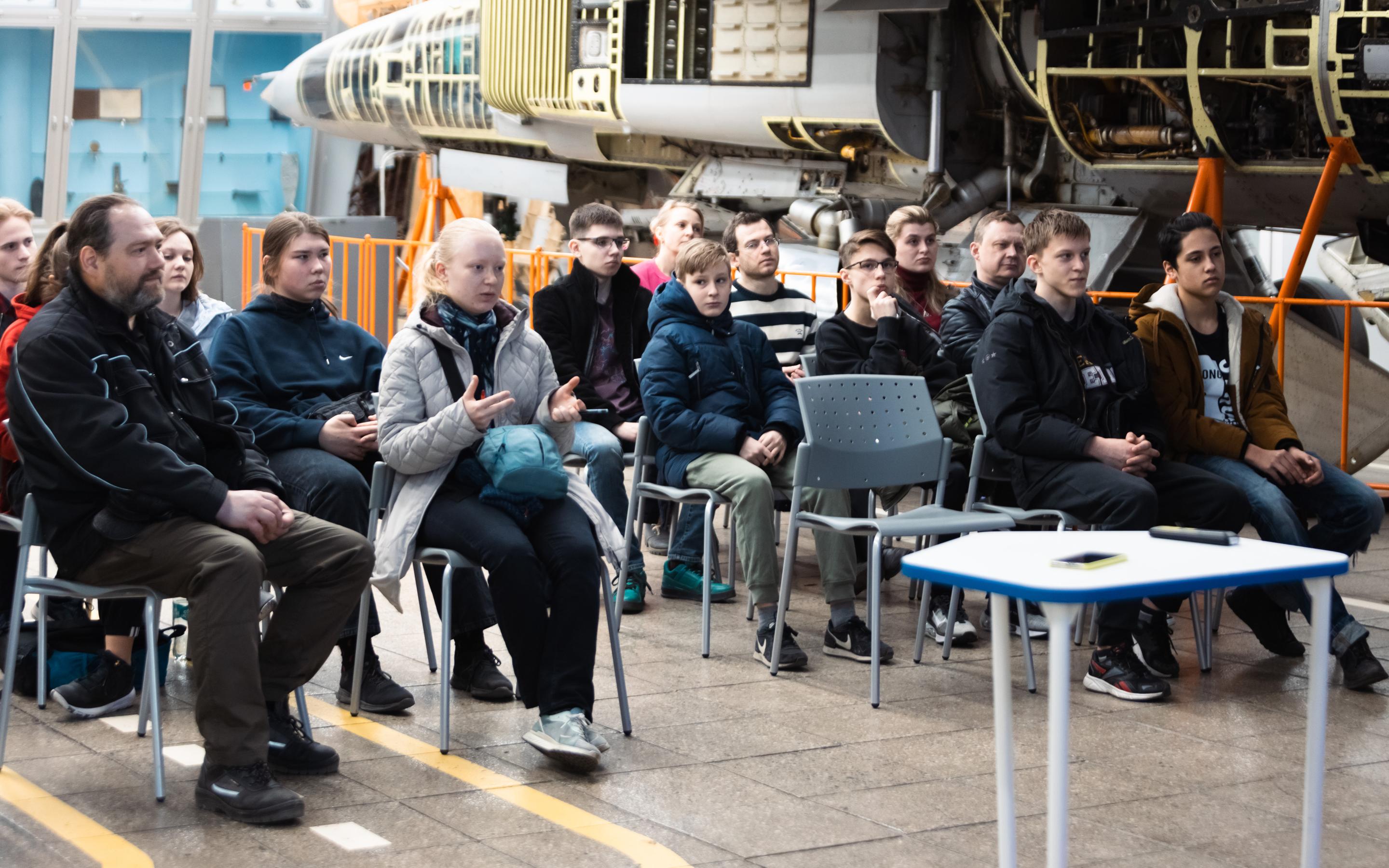 В МАИ состоялась интерактивная лекция «Композиты в авиастроении: из чего строят самолёт».