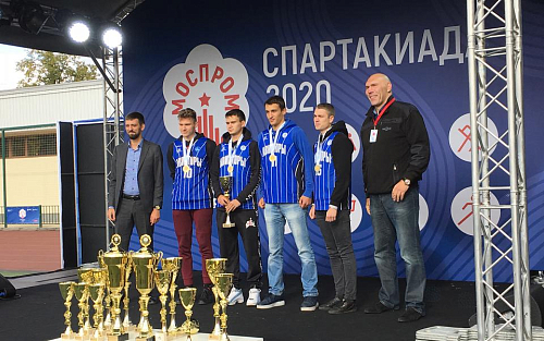 Команда МАИ — чемпионы Спартакиады «Моспрома»