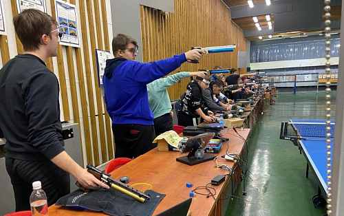 Команда МАИ по пулевой стрельбе заняла призовые места на областных соревнованиях