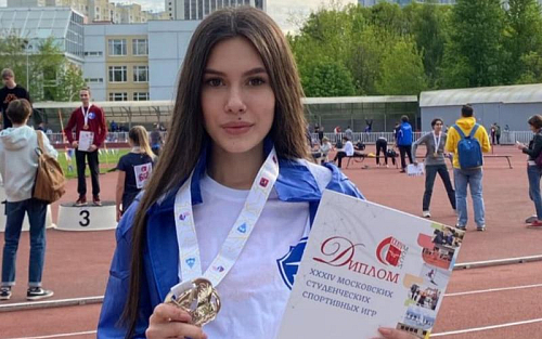 Студентки МАИ взяли серебро на Московских студенческих спортивных играх по лёгкой атлетике