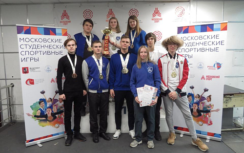 Команда МАИ по пулевой стрельбе в девятый раз стала чемпионом Московских студенческих спортивных игр
