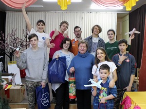 Волонтёры МАИ посетили центр развития ребёнка «Шанс» 